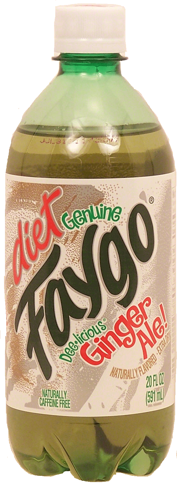 Faygo  diet ginger ale, extra dry, caffeine free Full-Size Picture